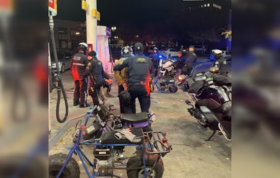 Seven Arrested for Reckless Minibike Riding in Downtown Portland, Police Officer Injured