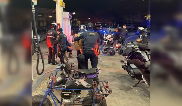 Seven Arrested for Reckless Minibike Riding in Downtown Portland, Police Officer Injured