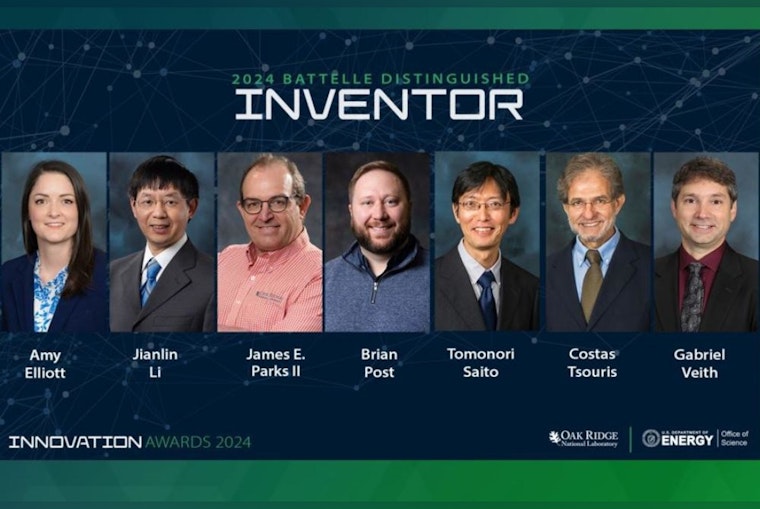 Seven ORNL Scientists Honored with Prestigious Battelle Distinguished Inventor Title for Pioneering Innovations