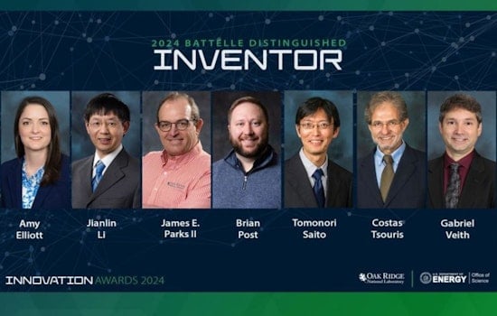Seven ORNL Scientists Honored with Prestigious Battelle Distinguished Inventor Title for Pioneering Innovations