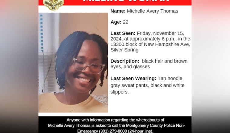 Silver Spring Community Mobilizes to Search for Missing 22-Year-Old Woman as Police Seek Public Assistance