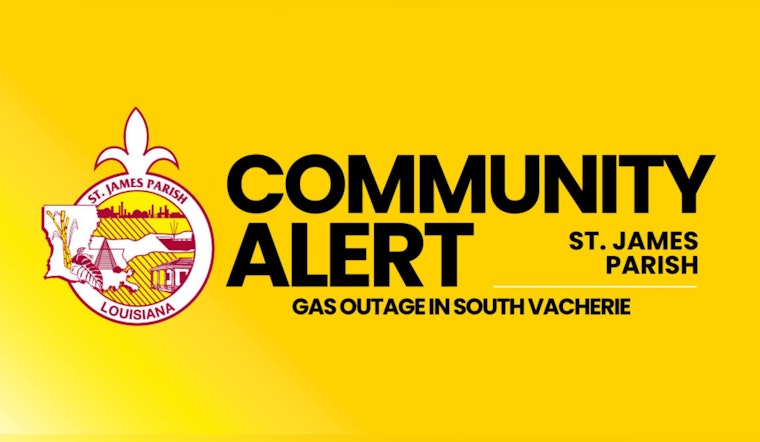 St. James Parish Warns of Gas Outage, Urges Caution