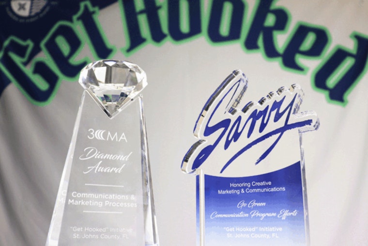 St. Johns County's "Get Hooked" Anti-Litter Campaign Triumphs at National Conference in Arlington, Texas