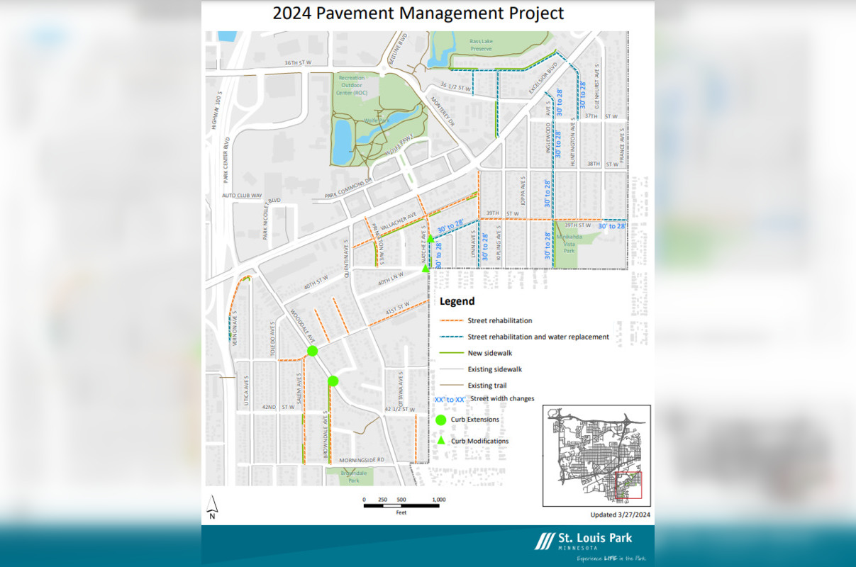 St. Louis Park Pavement Project Faces Delays, Final Paving Pushed to