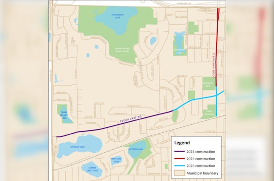 St. Louis Park Residents Invited to Discuss Cedar Lake Road Improvements at Open House Event
