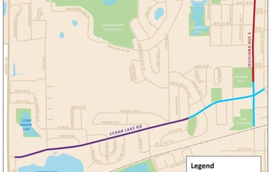 St. Louis Park Residents Invited to Open House for Cedar Lake Road and Louisiana Avenue Revitalization Project