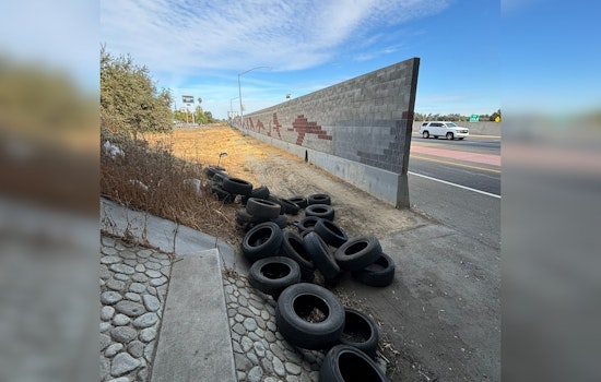 Stockton Ramp Cleared of Illegal Tire Dumping as Suspect Faces Charges