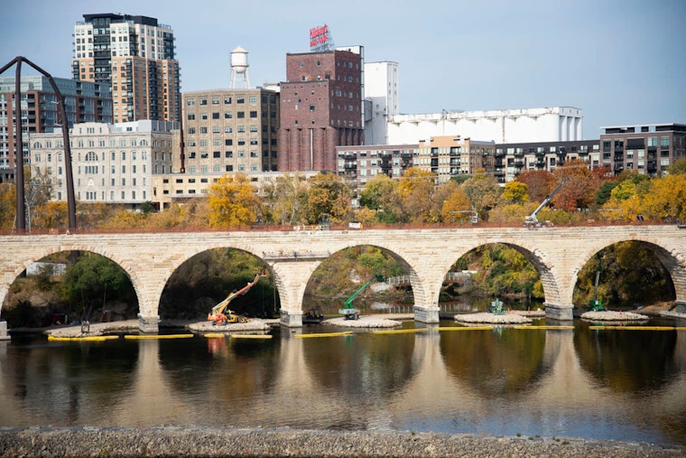 Stone Arch Bridge Downtown Side Closing Starting December 2 in Minneapolis
