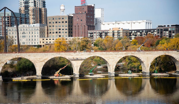 Stone Arch Bridge Downtown Side Closing Starting December 2 in Minneapolis
