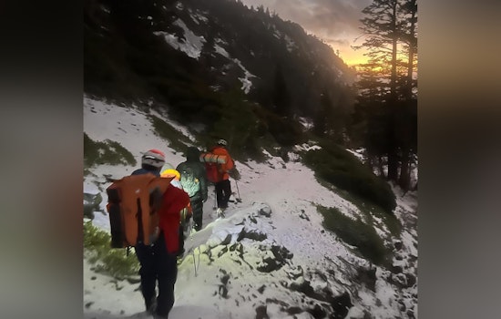 Stranded Hiker Rescued Amidst Freezing Conditions on Mount Tallac in El Dorado County