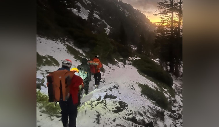 Stranded Hiker Rescued Amidst Freezing Conditions on Mount Tallac in El Dorado County