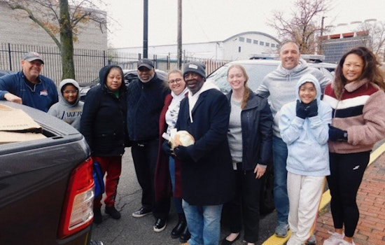 Suffolk County Sheriff's Department Hosts 4th Annual Thanksgiving Giveaway