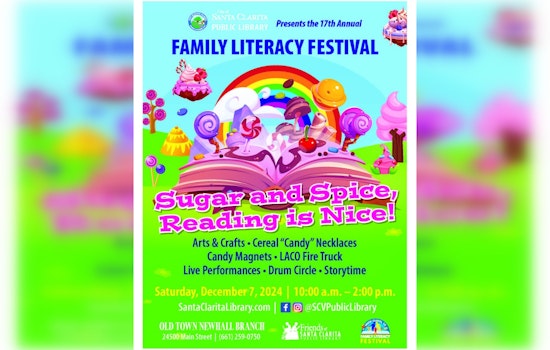 "Sugar & Spice, Reading is Nice": Santa Clarita Public Library Hosts 17th Annual Family Literacy Festival