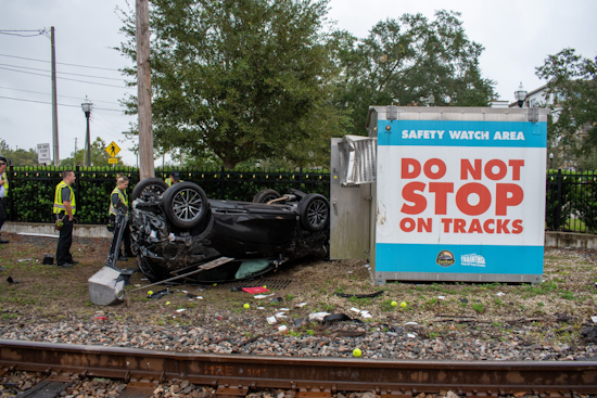 SunRail Train and Car Collide in Maitland Disrupting Commute, No Serious Injuries Reported