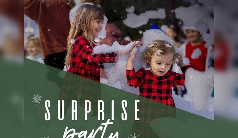 Surprise City's Annual Holiday Extravaganza to Include Tree Lighting, Skydiving Show, and Drone Spectacle