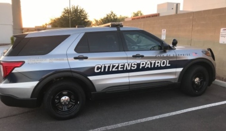 Surprise Police Citizen Patrol Honored with Prestigious International Award for Volunteer Service