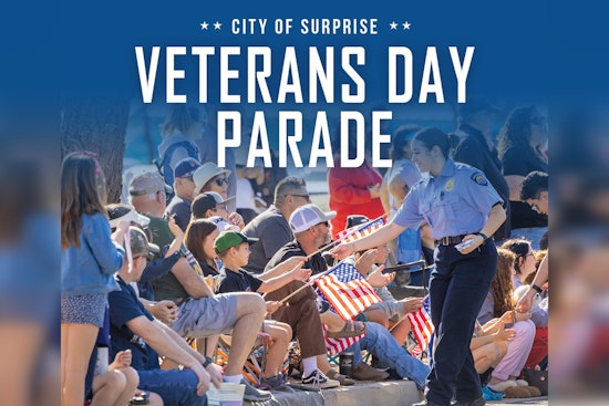 Surprise Readies for 10th Annual Veterans Day Parade with Road Closures and Celebrations on November 11th