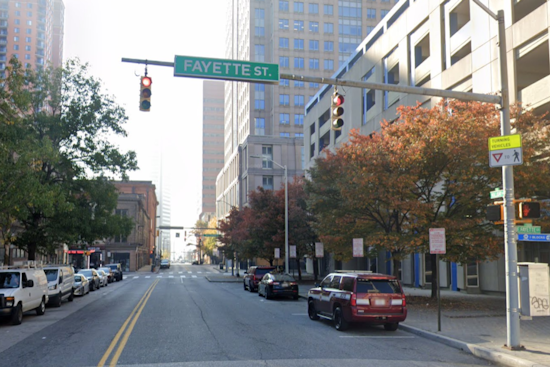 Suspected Arson Attack: Vehicle Outside Baltimore City Hall Set Ablaze