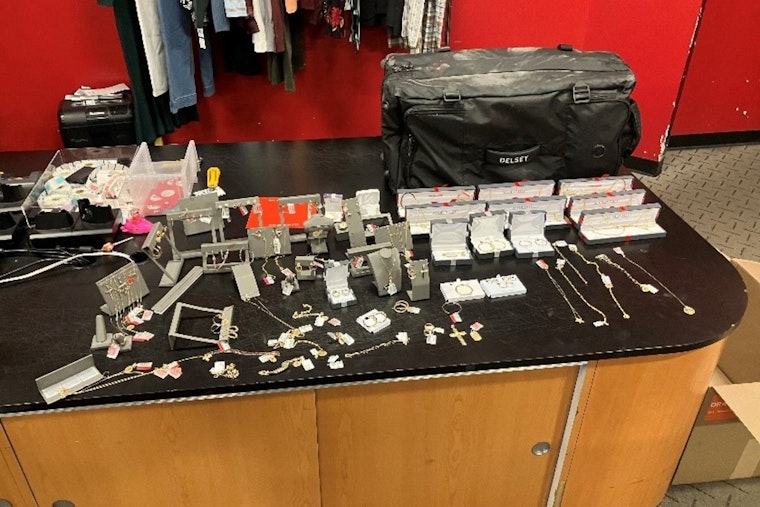 Suspected Auburn Man Arrested with $91K in Stolen Jewelry After Citrus Heights Mall Burglary
