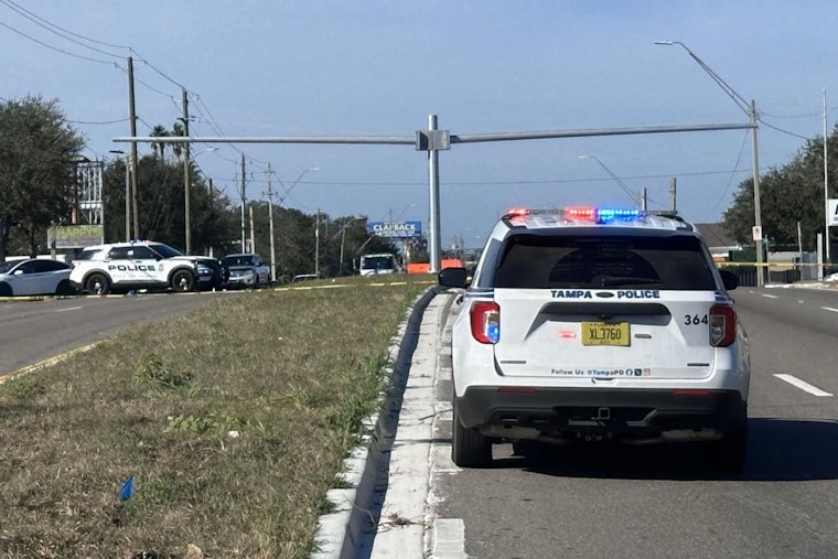 Tampa Police Investigating After Pedestrian Struck, Road Closure on Busch Boulevard Affects Traffic