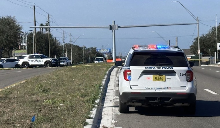 Tampa Police Investigating After Pedestrian Struck, Road Closure on Busch Boulevard Affects Traffic