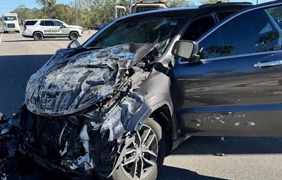 Tampa Woman Hospitalized After Semi-Truck Trailer Strikes Her Jeep on I-75 to I-4 Ramp in Hillsborough County