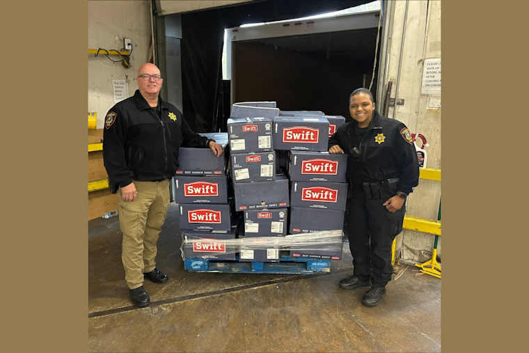 Tarrant County Sheriff's Office Teams Up with Nonprofits for a Food Donation Drive in Fort Worth