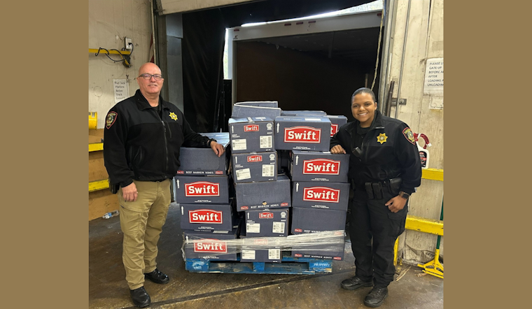 Tarrant County Sheriff's Office Teams Up with Nonprofits for a Food Donation Drive in Fort Worth