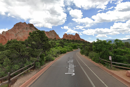 Temporary Traffic Changes at Garden of the Gods for Waterline Installation Project