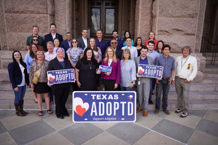 Texas Attorney General Ken Paxton Highlights “Support Adoption” License Plates in Commemoration of National Adoption Month