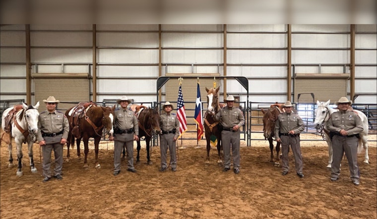 Texas DPS Launches New Border Mounted Patrol Unit, Graduates First Class of Troopers and Horses