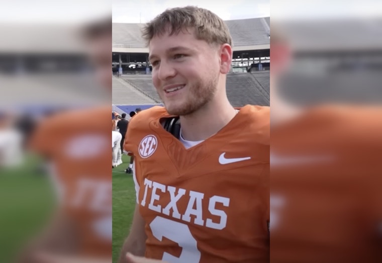 Texas Longhorns' Quinn Ewers Collaborates with Victory Snacks to Launch "QB1 Ham Jerky"