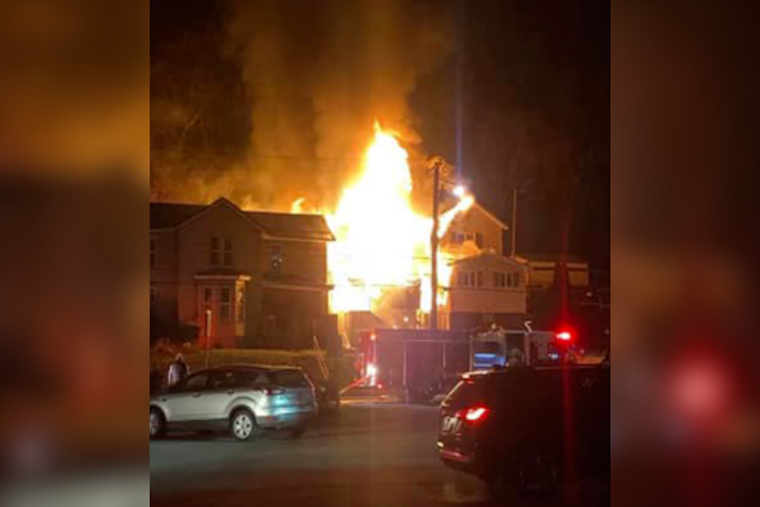 Thanksgiving Eve Blaze Destroys Homes in Allenport Borough, Washington County