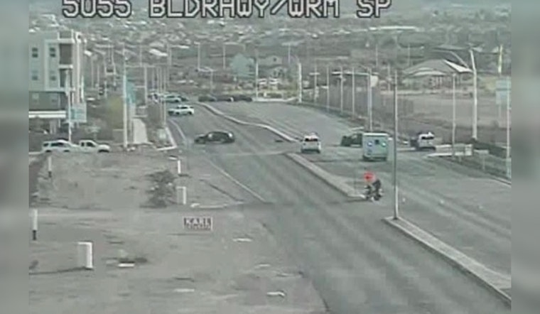 Traffic Alert as Multi-Vehicle Crash in Henderson Causes Injuries and Road Closures