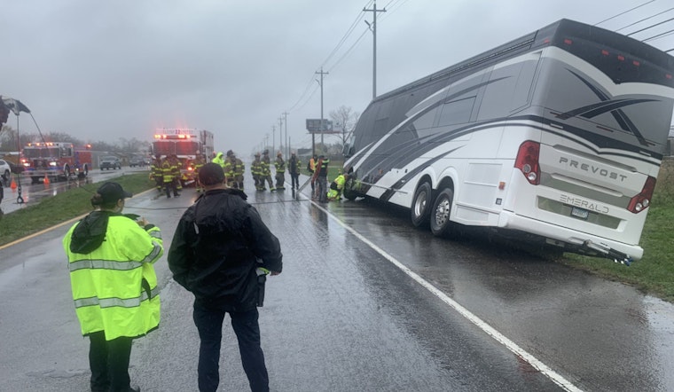 Traffic Resumes After Motorhome Risk Causes Hours-Long Closure in Murfreesboro