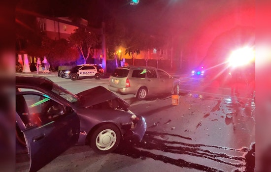 Two Hospitalized After Serious Collision in West Palm Beach, Traffic Diverted for Cleanup