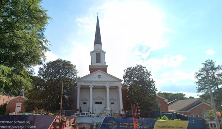 Two Men Critically Injured After Falling From Scaffolding at Peachtree Presbyterian Church in Buckhead, Atlanta