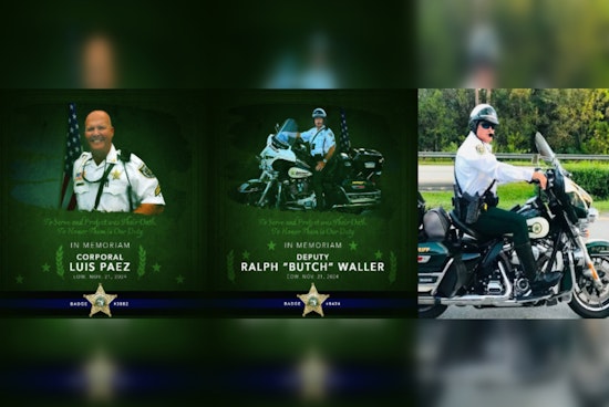 Two Palm Beach County Deputies Killed, Another Critically Injured in Florida Traffic Incident