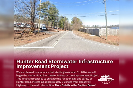 Union City Launches Major Upgrade on Hunter Road Stormwater System to Combat Flooding