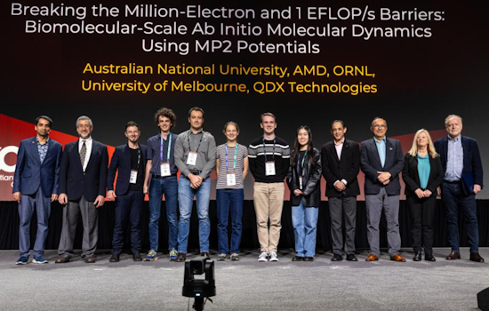University of Melbourne Team Clinches Gordon Bell Prize with Record-Breaking Quantum Simulation on World's Most Powerful Supercomputer