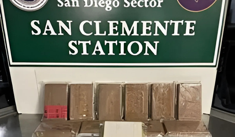 U.S. Border Patrol's San Diego Sector Halts Suspected Fentanyl Smuggler on Interstate 5