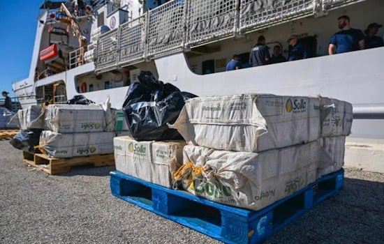 US Coast Guard Seizes $18.5 Million Worth of Cocaine and Marijuana in Caribbean Sea Drug Bust