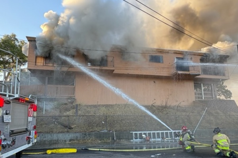 Vehicle Fire Spreads to Abandoned Building in La Mesa; Multi-Agency Effort Curbs Blaze with No Injuries Reported