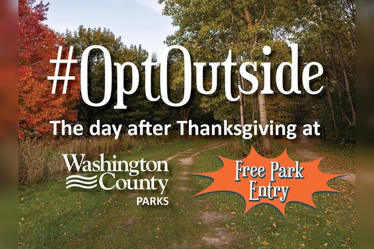 Washington County Parks Offer Free Entry for a Peaceful Black Friday Alternative