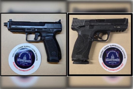Washington D.C. Metropolitan Police Confiscate 37 Firearms in Week-Long Crackdown on Gun Violence