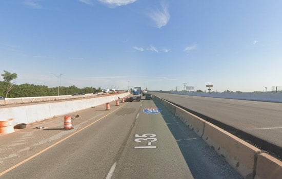 Weather Woes and Jackknifed Semi Slow Down Oklahoma City Interstate Travel