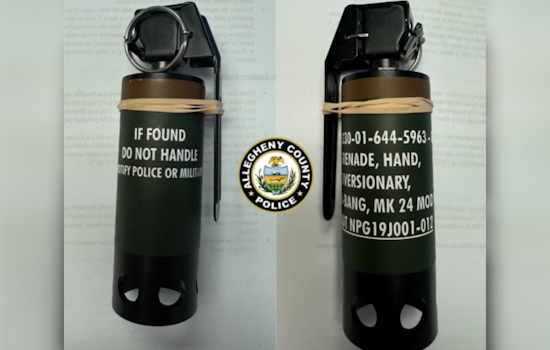 West Virginia Man Charged with Bringing Live Flash-Bang Grenade to Pittsburgh International Airport
