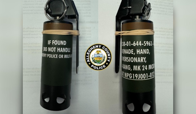 West Virginia Man Charged with Bringing Live Flash-Bang Grenade to Pittsburgh International Airport