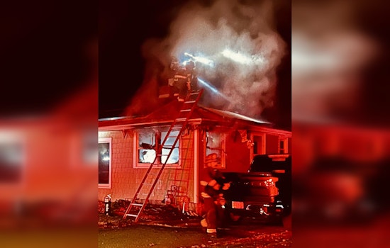 Westborough Firefighters Heroically Rescue Pets from Blazing House Fire on Fisher St.