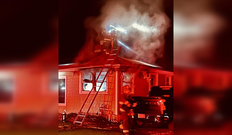Westborough Firefighters Heroically Rescue Pets from Blazing House Fire on Fisher St.